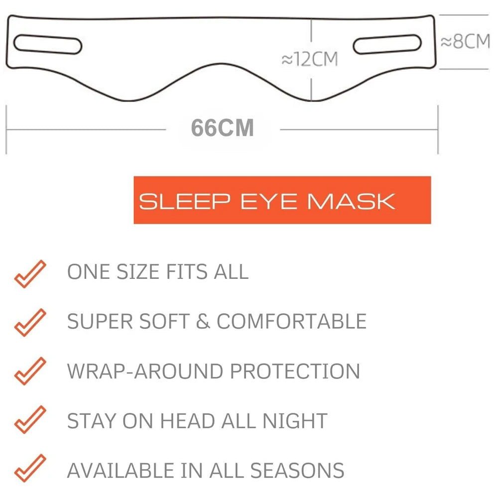 Silk Sleep Mask — Total Blackout